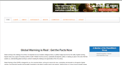 Desktop Screenshot of globalwarmingisreal.com